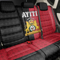 Afro-Haitians Empire of Haiti 1804-1806 Back Car Seat Cover Fleur-De-Lis Veves Motif - Wonder Print Shop