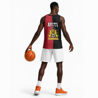 Afro-Haitians Empire of Haiti 1804-1806 Basketball Jersey Fleur-De-Lis Veves Motif - Wonder Print Shop