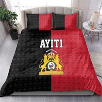 Afro-Haitians Empire of Haiti 1804-1806 Bedding Set Fleur-De-Lis Veves Motif - Wonder Print Shop