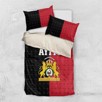 Afro-Haitians Empire of Haiti 1804-1806 Bedding Set Fleur-De-Lis Veves Motif - Wonder Print Shop