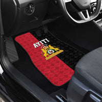 Afro-Haitians Empire of Haiti 1804-1806 Car Mats Fleur-De-Lis Veves Motif - Wonder Print Shop