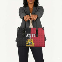 Afro-Haitians Empire of Haiti 1804-1806 Leather Bag Fleur-De-Lis Veves Motif - Wonder Print Shop