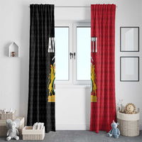 Afro-Haitians Empire of Haiti 1804-1806 Window Curtain Fleur-De-Lis Veves Motif - Wonder Print Shop