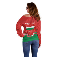 Personalized Bulgaria Liberation Day Off Shoulder Sweater Shipka Monument Unity Makes Strength