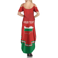 Personalized Bulgaria Liberation Day Summer Maxi Dress Shipka Monument Unity Makes Strength - Wonder Print Shop