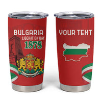 Personalized Bulgaria Liberation Day Tumbler Cup Shipka Monument Unity Makes Strength - Wonder Print Shop