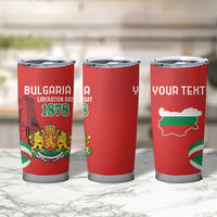 Personalized Bulgaria Liberation Day Tumbler Cup Shipka Monument Unity Makes Strength - Wonder Print Shop