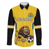Custom Bulgaria Football Family Matching Puletasi and Hawaiian Shirt The Lions Come Champions Yellow Version