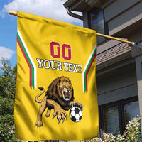 Custom Bulgaria Football Garden Flag The Lions Come Champions Yellow Version