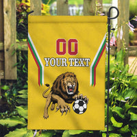 Custom Bulgaria Football Garden Flag The Lions Come Champions Yellow Version