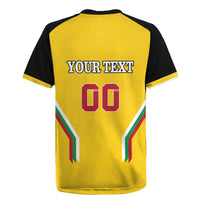 Custom Bulgaria Football Rugby Jersey The Lions Come Champions Yellow Version - Wonder Print Shop