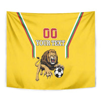 Custom Bulgaria Football Tapestry The Lions Come Champions Yellow Version - Wonder Print Shop