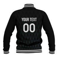 Custom Germany Rugby Baseball Jacket Black Eagles Special Style