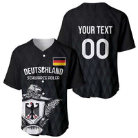 Custom Germany Rugby Baseball Jersey Black Eagles Special Style