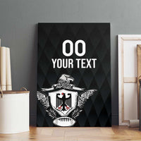 Custom Germany Rugby Canvas Wall Art Black Eagles Special Style