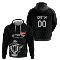Custom Germany Rugby Hoodie Black Eagles Special Style