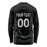 Custom Germany Rugby Long Sleeve Shirt Black Eagles Special Style