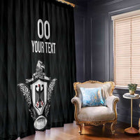 Custom Germany Rugby Window Curtain Black Eagles Special Style - Wonder Print Shop