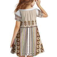 Hutsul Keptar Ukraine Family Matching Tank Maxi Dress and Hawaiian Shirt Carpathian Folk Embroidery Heritage Style