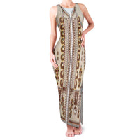 Hutsul Keptar Ukraine Family Matching Tank Maxi Dress and Hawaiian Shirt Carpathian Folk Embroidery Heritage Style