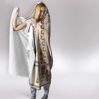 Hutsul Keptar Ukraine Hooded Blanket Carpathian Folk Embroidery Heritage Style - Wonder Print Shop