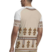 Hutsul Keptar Ukraine Rugby Jersey Carpathian Folk Embroidery Heritage Style - Wonder Print Shop