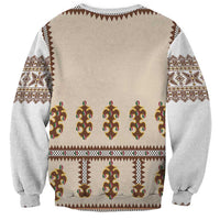 Hutsul Keptar Ukraine Sweatshirt Carpathian Folk Embroidery Heritage Style - Wonder Print Shop