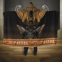 The Scarab Beetle Hooded Blanket Egyptian Hieroglyphs Alphabet