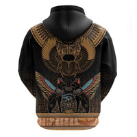The Scarab Beetle Hoodie Egyptian Hieroglyphs Alphabet