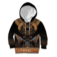 The Scarab Beetle Kid Hoodie Egyptian Hieroglyphs Alphabet