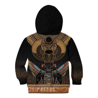 The Scarab Beetle Kid Hoodie Egyptian Hieroglyphs Alphabet