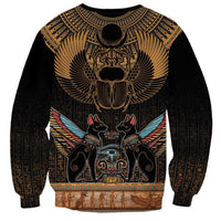 The Scarab Beetle Sweatshirt Egyptian Hieroglyphs Alphabet