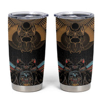 The Scarab Beetle Tumbler Cup Egyptian Hieroglyphs Alphabet
