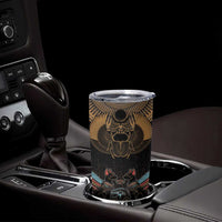 The Scarab Beetle Tumbler Cup Egyptian Hieroglyphs Alphabet
