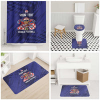 World Football Croatia 2026 Personalized Bathroom Set Mala Zemlja Veliki Snovi