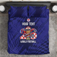 World Football Croatia 2026 Personalized Bedding Set Mala Zemlja Veliki Snovi