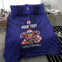 World Football Croatia 2026 Personalized Bedding Set Mala Zemlja Veliki Snovi