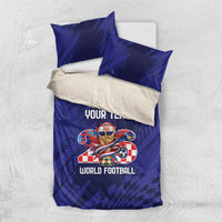 World Football Croatia 2026 Personalized Bedding Set Mala Zemlja Veliki Snovi
