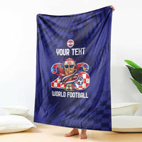 World Football Croatia 2026 Personalized Blanket Mala Zemlja Veliki Snovi