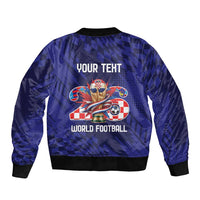 World Football Croatia 2026 Personalized Bomber Jacket Mala Zemlja Veliki Snovi
