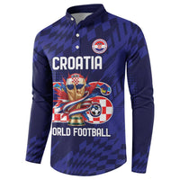 World Football Croatia 2026 Personalized Button Sweatshirt Mala Zemlja Veliki Snovi