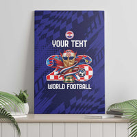 World Football Croatia 2026 Personalized Canvas Wall Art Mala Zemlja Veliki Snovi