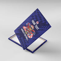 World Football Croatia 2026 Personalized Canvas Wall Art Mala Zemlja Veliki Snovi