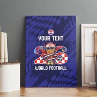 World Football Croatia 2026 Personalized Canvas Wall Art Mala Zemlja Veliki Snovi