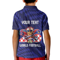 World Football Croatia 2026 Personalized Kid Polo Shirt Mala Zemlja Veliki Snovi