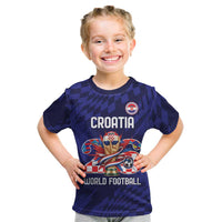 World Football Croatia 2026 Personalized Kid T Shirt Mala Zemlja Veliki Snovi