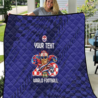 World Football Croatia 2026 Personalized Quilt Mala Zemlja Veliki Snovi