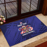 World Football Croatia 2026 Personalized Rubber Doormat Mala Zemlja Veliki Snovi