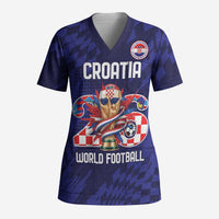 World Football Croatia 2026 Personalized Scrub Top Mala Zemlja Veliki Snovi