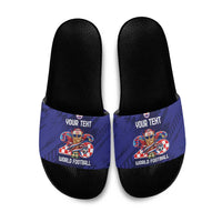 World Football Croatia 2026 Personalized Slide Sandals Mala Zemlja Veliki Snovi
